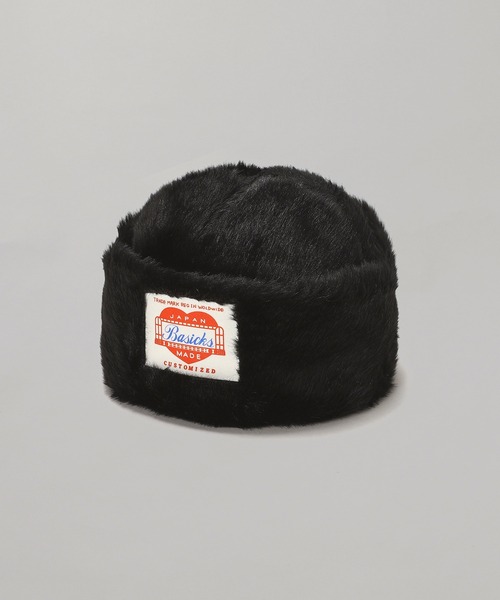 セール】BASICKS Faux Chinchilla Beanie S25-1204（ニットキャップ