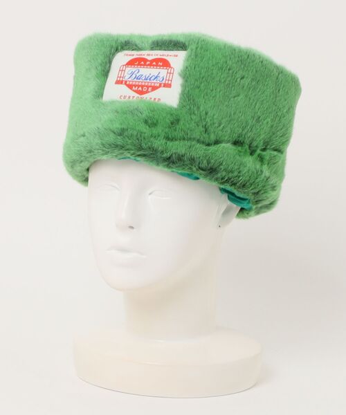セール】BASICKS Faux Chinchilla Beanie S25-1204（ニットキャップ