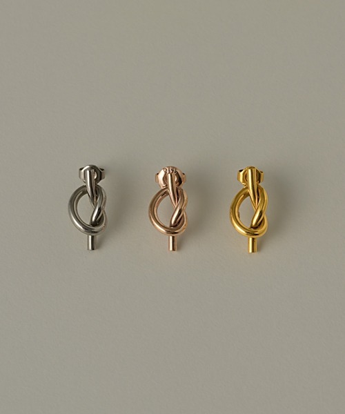 PIERCE/KNOT WIRE（ピアス（両耳用））｜muku（ムク）のファッション