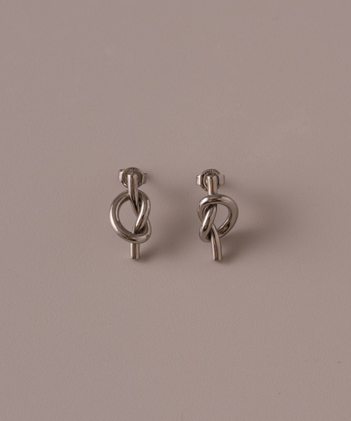 PIERCE/KNOT WIRE（ピアス（両耳用））｜muku（ムク）のファッション