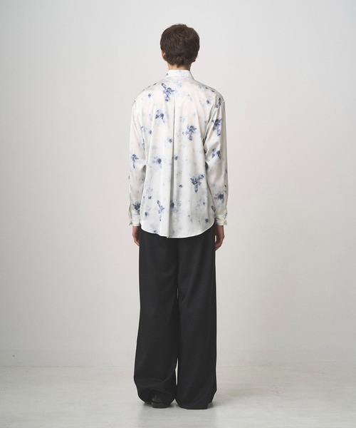 Juha（ユハ）の「FLORAL SHIRT（シャツ/ブラウス・メンズ・ブラック/ホワイト・3/4）」の9枚目の写真