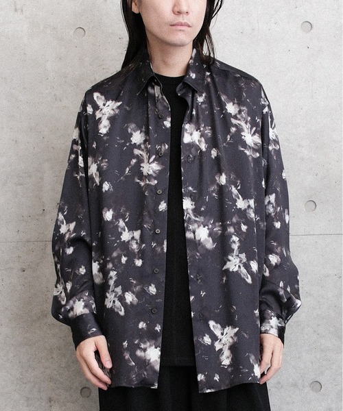 twmページ FLORAL SHIRT
