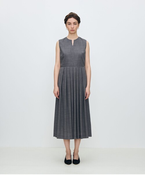 セール】クリアーボイル キーネックワンピース（ワンピース