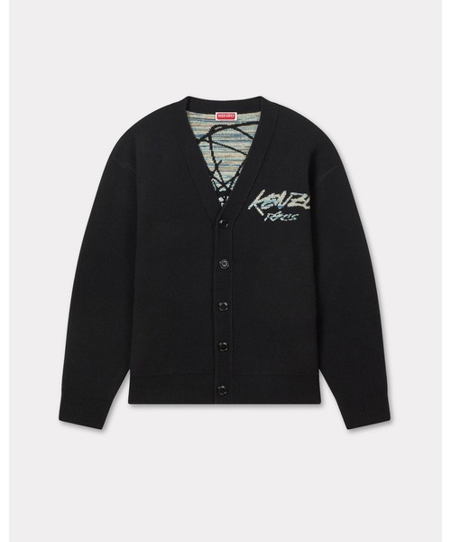 KENZO(ケンゾー)の「'Kenzo x Futura 2000' ウール カーディガン ユニセックス(カーディガン/ボレロ・メンズ・ブラック系その他5・LARGE/MEDIUM/SMALL)」の12枚目の写真