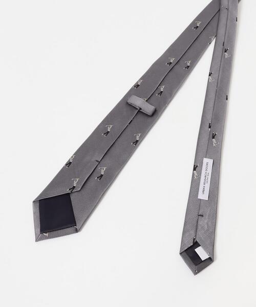 URBAN RESEARCH DOORS（アーバンリサーチドアーズ）の「LIFE STYLE TAILOR　25AWゴルフモチーフタイ（ネクタイ・メンズ・ネイビー/グレー・-）」の6枚目の写真