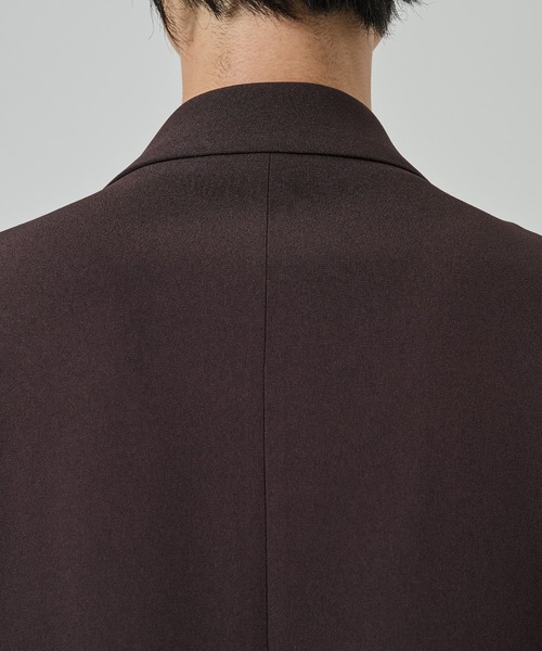 UJOH(ウジョー)の「【UJOH HOMME/ウジョー】Spencer JKT(テーラードジャケット・メンズ・ブラック/ブラウン・4/5)」の20枚目の写真