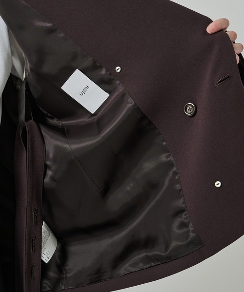 UJOH ジャケット W ZIP Blouson（テーラードジャケット）｜UJOH（ウジョー）の
