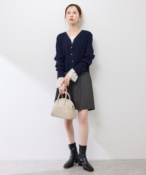 ROPE' PICNIC（ロペピクニック）の「袖レースカットトップス（Tシャツ/カットソー・レディース・ホワイト/ブラック・FREE）」の20枚目の写真