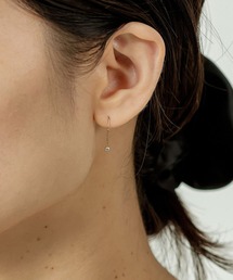 ORLEAN（オルレアン）の「【ORLEAN】 ビジュードロップピアス 華奢デザイン サージカルステンレス（ピアス（両耳用））」