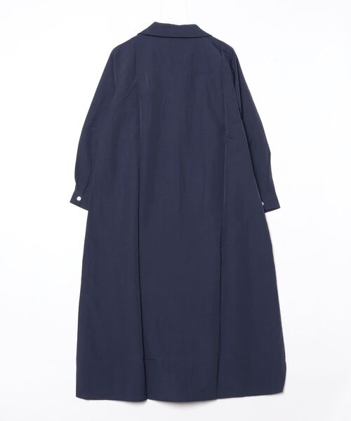 FREE STYLISTS(フリー スタイリスト)の「YUGA_YGMC Long-sleeved shirt dress(ワンピース・レディース・オフホワイト/ネイビー/カーキ・FREE)」の4枚目の写真