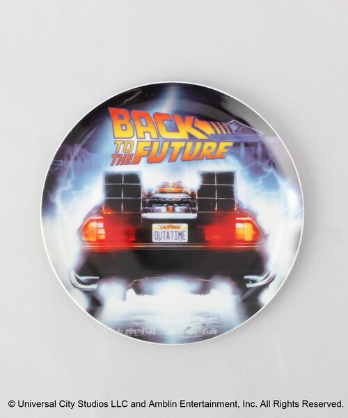 セール】プレート タイムマシン ＜Back To The Future バック