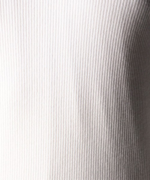 NICOLE CLUB FOR MEN（ニコルクラブフォーメン）の「12G リブハイネックニット（ニット/セーター・メンズ・チャコール/ターコイズブルー/オフホワイト/ブラック・MEDIUM/X-LARGE/LARGE）」の12枚目の写真