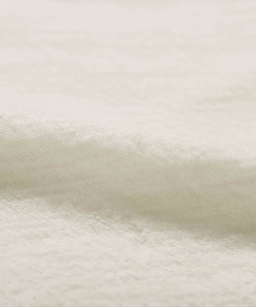 HAU(ハウ)の「クルーネック washable wool(ニット/セーター・レディース・チャコールグレー/アイボリー・MEDIUM)」の4枚目の写真