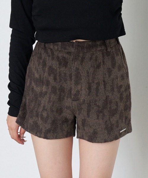 RAY CASSIN（レイカズン）の「ポンチマイクロショーツ（その他パンツ・レディース・グレー/ブラック/ブラウン系その他2・FREE）」の4枚目の写真