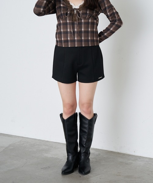 RAY CASSIN（レイカズン）の「ポンチマイクロショーツ（その他パンツ・レディース・グレー/ブラック/ブラウン系その他2・FREE）」の19枚目の写真