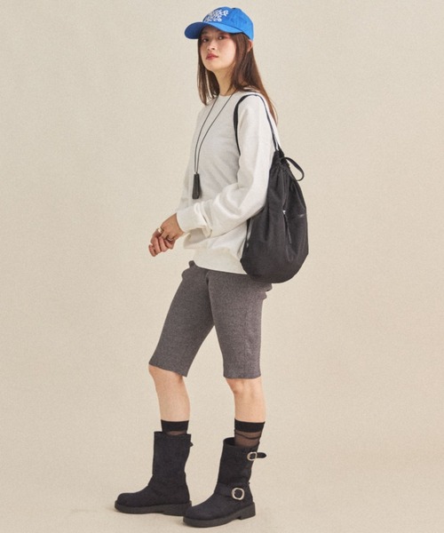 MIRROR STOKE（ミラーストーク）の「【ZOZO限定】BACK LOGO SWEATSHIRT/バックロゴスウェットシャツ（スウェット・レディース・ブラウン/オフホワイト・MEDIUM）」の21枚目の写真