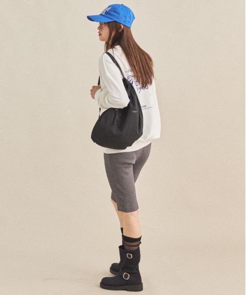 MIRROR STOKE（ミラーストーク）の「【ZOZO限定】BACK LOGO SWEATSHIRT/バックロゴスウェットシャツ（スウェット・レディース・ブラウン/オフホワイト・MEDIUM）」の22枚目の写真