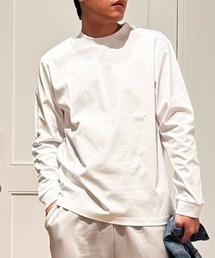 BACK NUMBER | 【BACK NUMBER】シルケット加工ロングスリーブＴシャツ(Tシャツ/カットソー)