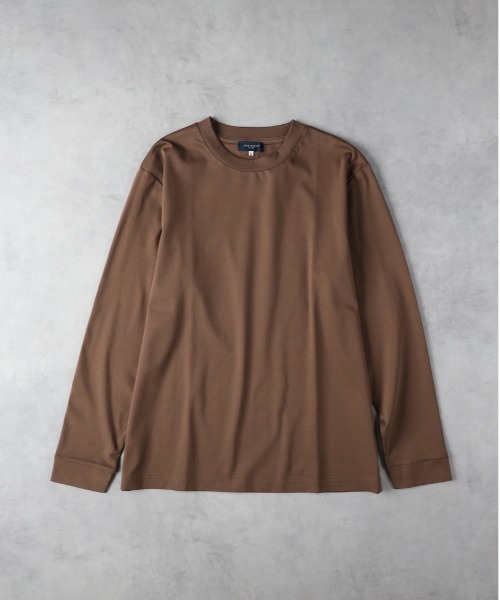 BACK NUMBER】シルケット加工ロングスリーブTシャツ（Tシャツ