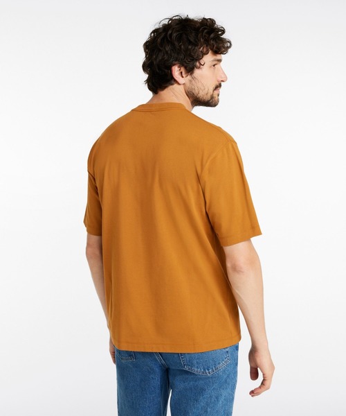 L.L.Bean（エルエルビーン）の「エル・エル・ビーン・カタディン・ロゴ・ティ、半袖 米国フィット・レギュラー（Tシャツ/カットソー・メンズ・アイボリー/ブラウン系/ヘザーグレー/ネイビー・MEDIUM/LARGE/X-LARGE/SMALL）」の8枚目の写真