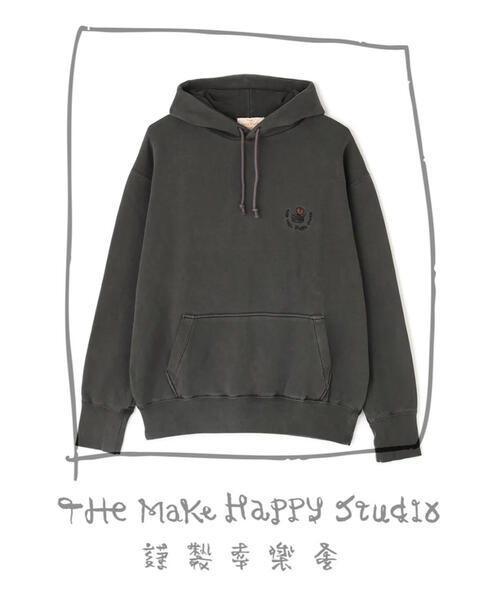 The Make Happy Studio(ザメイクハッピーストゥディオ)の「The Make Happy Studio/ザメイクハッピーストゥディオ/SWEAT HOODY(パーカー・メンズ・その他7/ネイビー/ブラック・M/XL/L)」の15枚目の写真