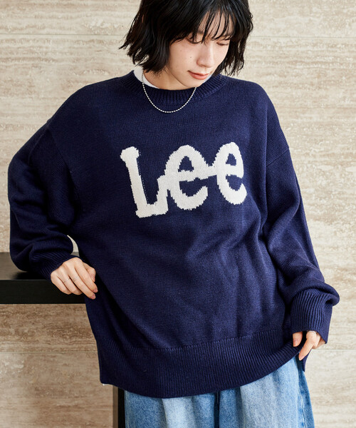 Lee × FREAK'S STORE/リー 別注 ジャガードロゴニット（ニット