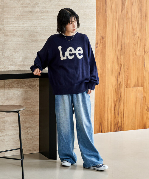 Lee × FREAK'S STORE/リー 別注 ジャガードロゴニット（ニット