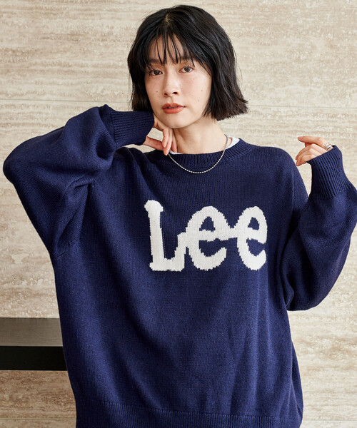Lee × FREAK'S STORE/リー 別注 ジャガードロゴニット（ニット