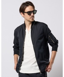 wjk（ダヴルジェイケイ）の「neck zip blouson（ブルゾン）」