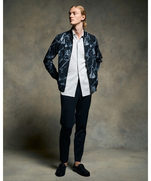 wjk（ダヴルジェイケイ）の「neck zip blouson（ブルゾン・メンズ・ブラック/カーキ/ブラック系その他・SMALL/MEDIUM/LARGE/X-LARGE）」の14枚目の写真