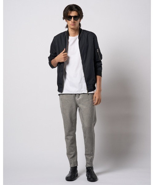 wjk（ダヴルジェイケイ）の「neck zip blouson（ブルゾン・メンズ・ブラック/カーキ/ブラック系その他・SMALL/MEDIUM/LARGE/X-LARGE）」の15枚目の写真