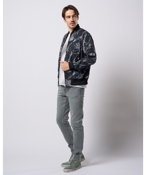 wjk（ダヴルジェイケイ）の「neck zip blouson（ブルゾン・メンズ・ブラック/カーキ/ブラック系その他・SMALL/MEDIUM/LARGE/X-LARGE）」の21枚目の写真