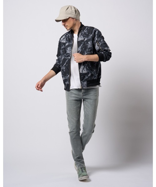 wjk（ダヴルジェイケイ）の「neck zip blouson（ブルゾン・メンズ・ブラック/カーキ/ブラック系その他・SMALL/MEDIUM/LARGE/X-LARGE）」の22枚目の写真