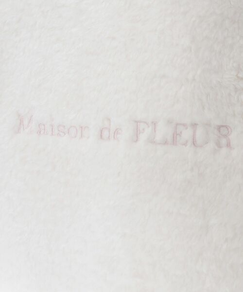 Maison de FLEUR（メゾンドフルール）の「スカーフ付きボア2WayMトートバッグ（トートバッグ・レディース・ブラック/ライトブルー/ピンクベージュ・FREE）」の20枚目の写真