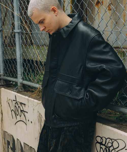 連休最終セール◇新品◇ラムダッドレザーヴィンテージジャケット◇ブラック◇M ラム ダッド レザー ヴィンテージ（その他アウター）｜JOURNAL