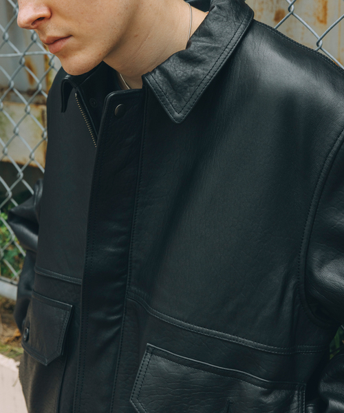 JOURNAL STANDARD(ジャーナルスタンダード)の「ラム ダッド レザー ヴィンテージ(その他アウター・メンズ・ブラック/ブラウン・MEDIUM/LARGE)」の18枚目の写真