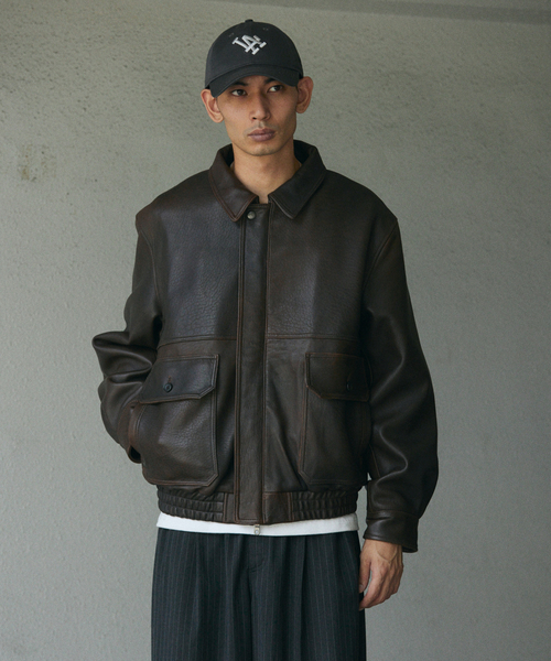 ラム ダッド レザー ヴィンテージ（その他アウター）｜JOURNAL