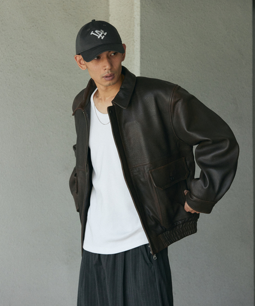 ラム ダッド レザー ヴィンテージ（その他アウター）｜JOURNAL