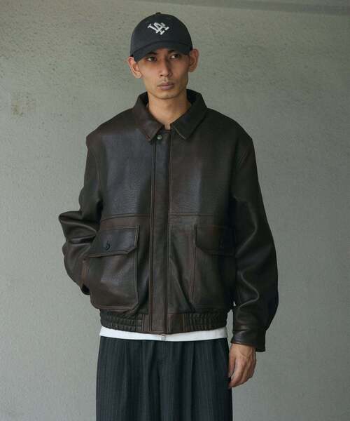 ラム ダッド レザー ヴィンテージ（その他アウター）｜JOURNAL