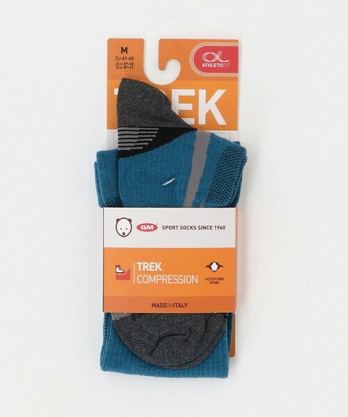 Steven Alan（スティーブンアラン）の「＜CALZE GM＞ TREK COMPRESSION/ソックス（ソックス/靴下・メンズ・ロイヤルブルー/ダークグレー・M）」の21枚目の写真