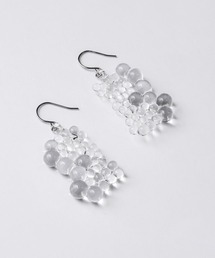 【HARIO Lampwork Factory×vue.】ピアス 深雪