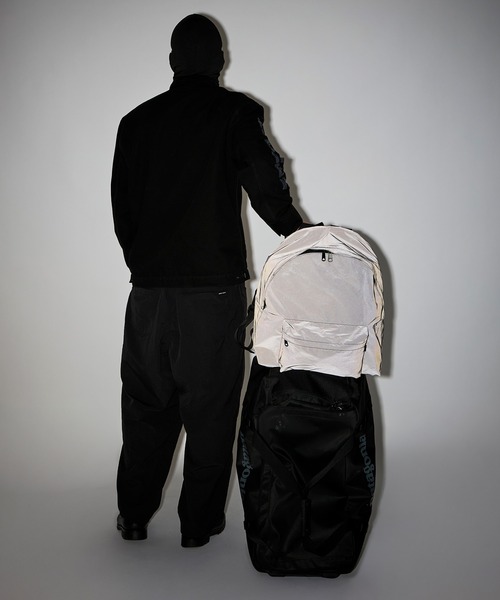 PACKING（パッキング）の「【PACKING】BLACK REFLECTIVE BACKPACK PA-057（バックパック/リュック・メンズ・ブラック・FREE）」の11枚目の写真