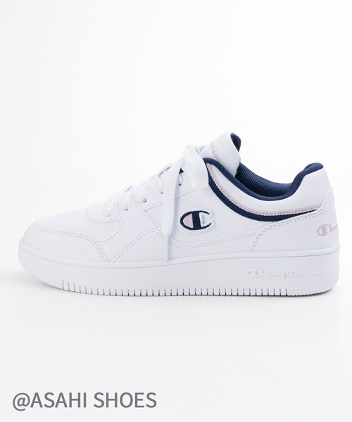 ASAHI SHOES(アサヒシューズ)の「Champion/チャンピオン スニーカー(CPN GB S11469)(スニーカー・レディース・ホワイト×ネイビー/ブラック×ホワイト・22.5cm/23.0cm/23.5cm/24.0cm/24.5cm/25.0cm)」の3枚目の写真