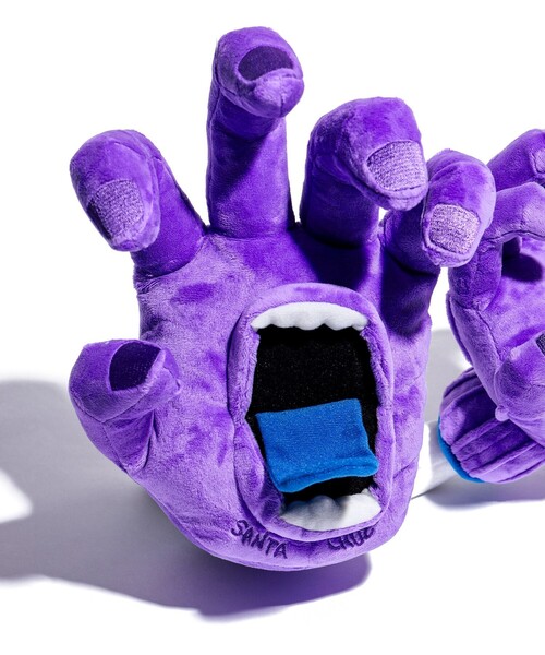 bpr BEAMS（ビーピーアール ビームス ）の「NICI×SANTA CRUZ / Screaming Hand 35cm（フィギュア・レディース・パープル・ONE SIZE）」の2枚目の写真