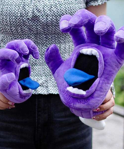 bpr BEAMS（ビーピーアール ビームス ）の「NICI×SANTA CRUZ / Screaming Hand 35cm（フィギュア・レディース・パープル・ONE SIZE）」の7枚目の写真