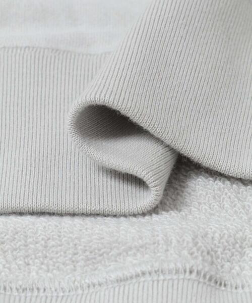 FORK&SPOON(フォークアンドスプーン)の「FORK&SPOON コットンカシミヤクルーネックスウェット(Tシャツ/カットソー・レディース・グレー系その他/ブルー・1)」の14枚目の写真