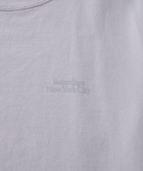 Saturdays NYC（サタデーズ ニューヨークシティ ）の「Vintage Miller Short Sleeve Tee（Tシャツ/カットソー・メンズ・ブラック系その他/オフホワイト/ラベンダー・L/M/S）」の7枚目の写真
