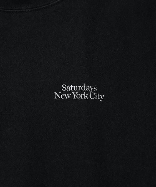 Saturdays NYC（サタデーズ ニューヨークシティ ）の「Vintage Miller Short Sleeve Tee（Tシャツ/カットソー・メンズ・ブラック系その他/オフホワイト/ラベンダー・L/M/S）」の9枚目の写真