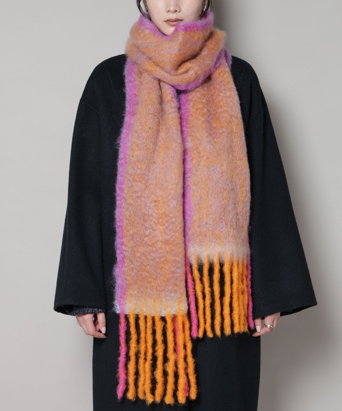 814 EZCARAY/TWIST FRAME（マフラー）｜NANO universe（ナノユニバース