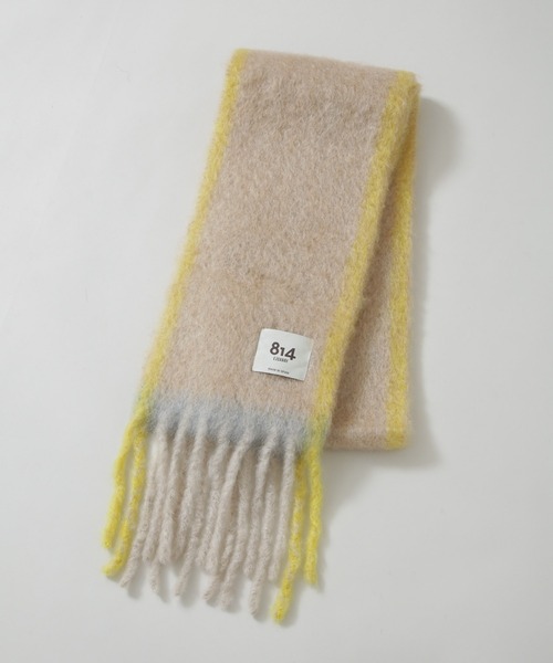 あくびさん専用　814 EZCARAY TWIST FRAME モヘアマフラー 814 EZCARAY マフラー ストール 814 Ezcaray / Twist Frame(814